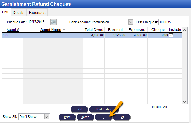 When a refundable fee is processed through accounts payable: Example ...