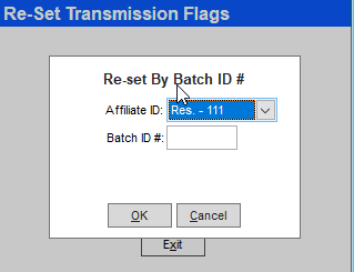 BHHS: Reset transmission status (Back Office)