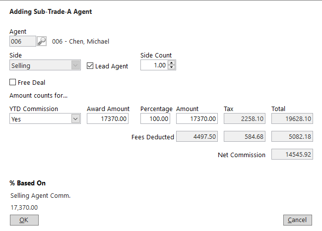 Create a transaction (Back Office)