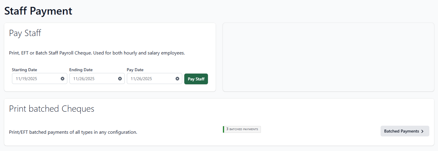 Process one-time taxable benefits for staff members [CAN] (new Back Office)