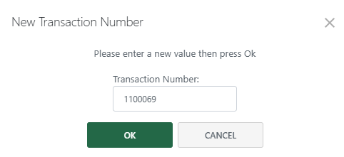 Create a transaction (new Back Office)