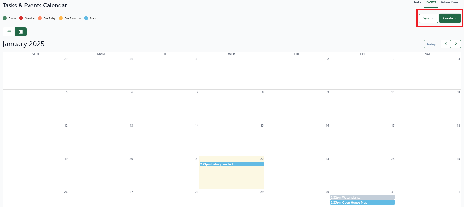 Create and manage events (Front Office) Create and manage events (Front Office)