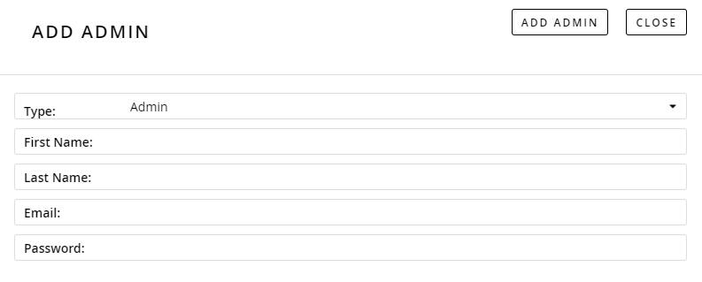 Add or delete an admin from your brokerage account (Spacio)
