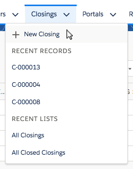 Salesforce Closure Notes Example Getting started series: manage closings (Propertybase Salesforce Edition)