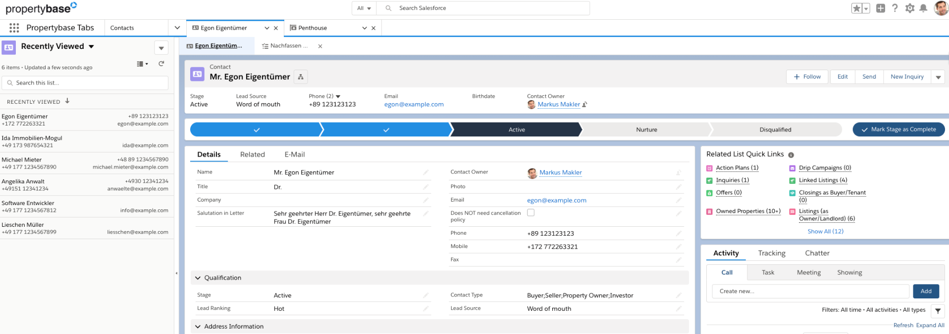 Tabbed Browsing With Console Navigation Propertybase Salesforce Edition Tabbed Browsing With Console Navigation Propertybase Salesforce Edition