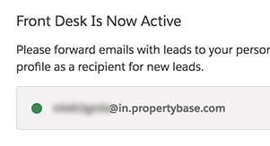Enable Front Desk (Propertybase Salesforce Edition)