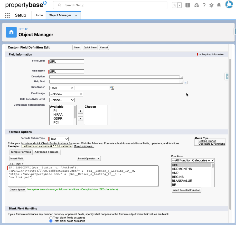 Quicksend templates tips and tricks (Propertybase Salesforce Edition)