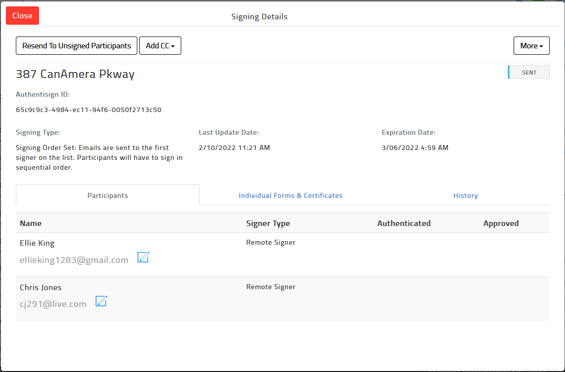 Add A CC Participant To An In progress Signing TransactionDesk Edition add-a-cc-participant-to-an-in-progress-signing-transactiondesk-edition