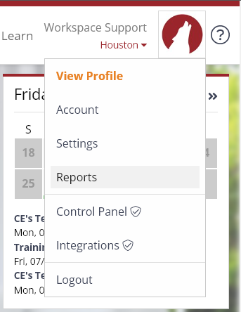 Use the Closing calendar (For staff only) (Workspace)