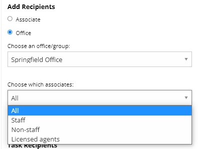 Create a poll in tasks (Workspace)